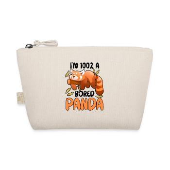 Panda rouge ennuyé animal mignon paresseux - Trousse biologique - nature - Devant