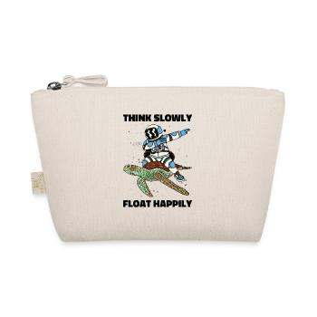 Space Astronaut Floating Wildlife Reptile Sea - Organic Pouch - nature - Front