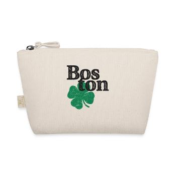 St Patricks Day Shamrock Massachusetts Boston - Organic Pouch - nature - Front