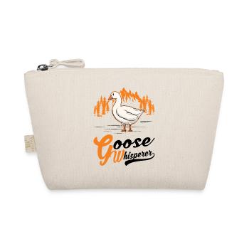 Geese Whisperer Gift Goose Breeder Goose - Organic Pouch - nature - Front