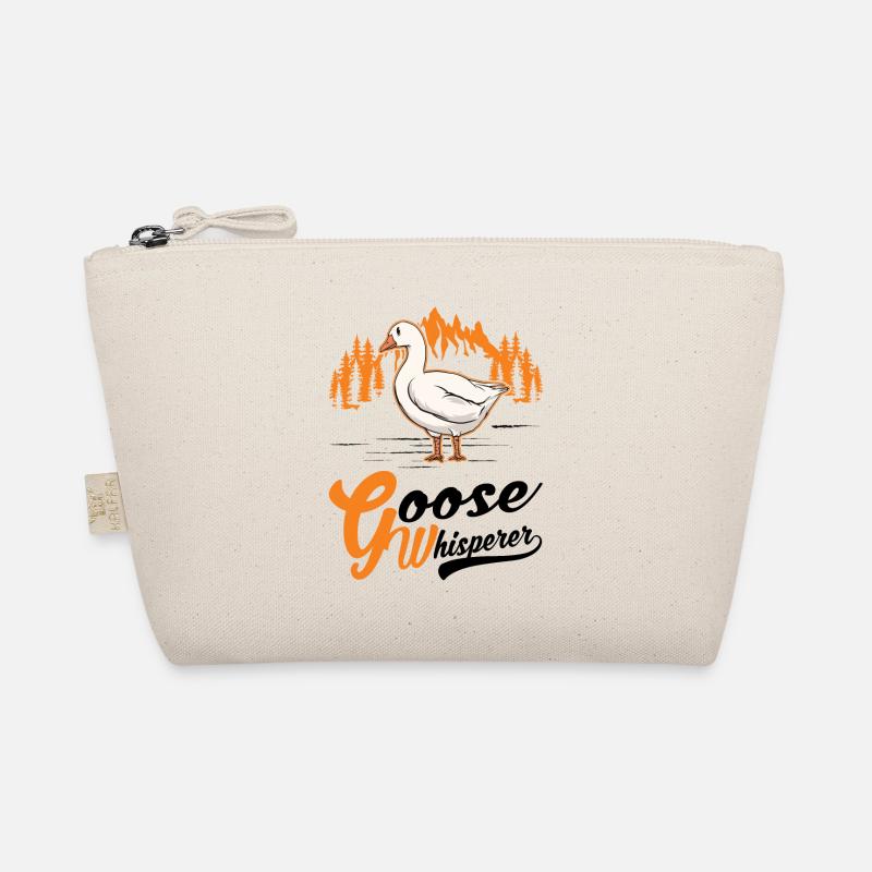 Gänse Flüsterer Geschenk Gänsezüchter Gans Bio-Täschchen