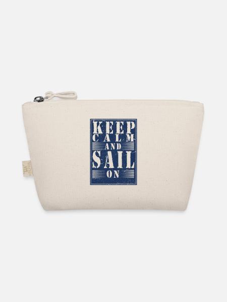 Segeln & Geschenk Für Kapitäne & Segler - Bio-Täschchen - Natur