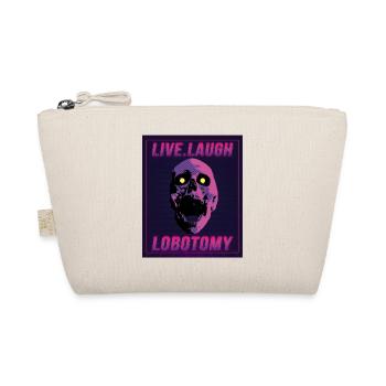 Live Laugh Lobotomy Retro Lover - Organic Pouch - nature - Front