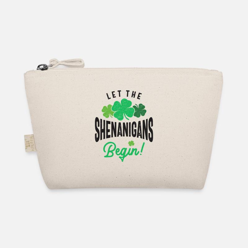 Let The Shenanigans Begin St Patricks Day Organic Pouch
