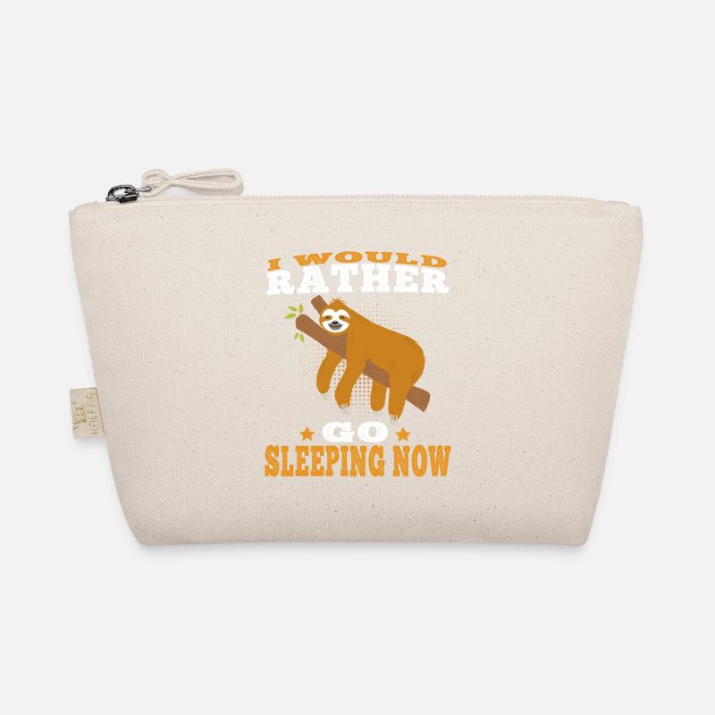 Sloth would rather go to sleep Lazy Organic Pouch