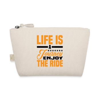 La vie est un voyage, profitez de la balade 2 - Trousse biologique - nature - Devant