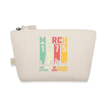 48e anniversaire Mars Né en 1975 Idée cadeau - Trousse biologique - nature - Devant