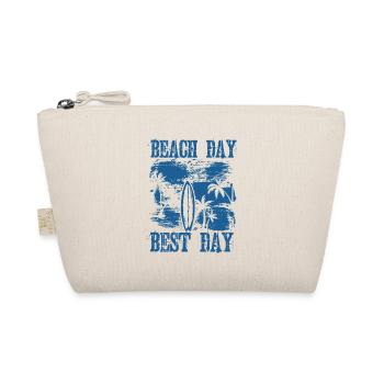 BEACH DAY BEST DAY - Organic Pouch - nature - Front