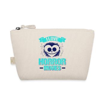 Zombie Horror Horror Film Festival + Halloween - Organic Pouch - nature - Front