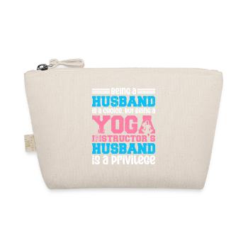 Being A Husband Is A Choice Yoga Instructor - Bio-Täschchen - Natur - Vorne