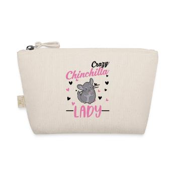 Crazy Chinchilla lady Chinchilla Woman - Trousse biologique - nature - Devant