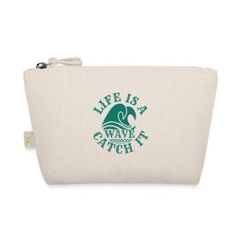 LA VIE EST UNE VAGUE CATCH IT - Trousse biologique - nature - Devant