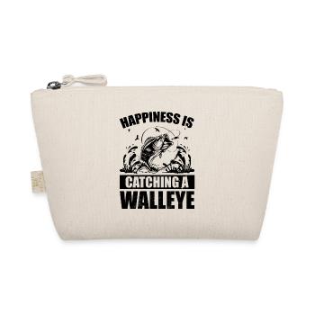 Zander Pike Fishing Anglers - Organic Pouch - nature - Front