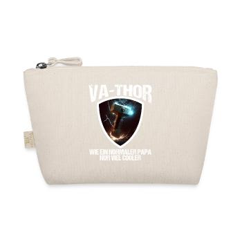 Papa Vathor Va Thor Vatertag Vatertagsgeschenk - Bio-Täschchen - Natur - Vorne
