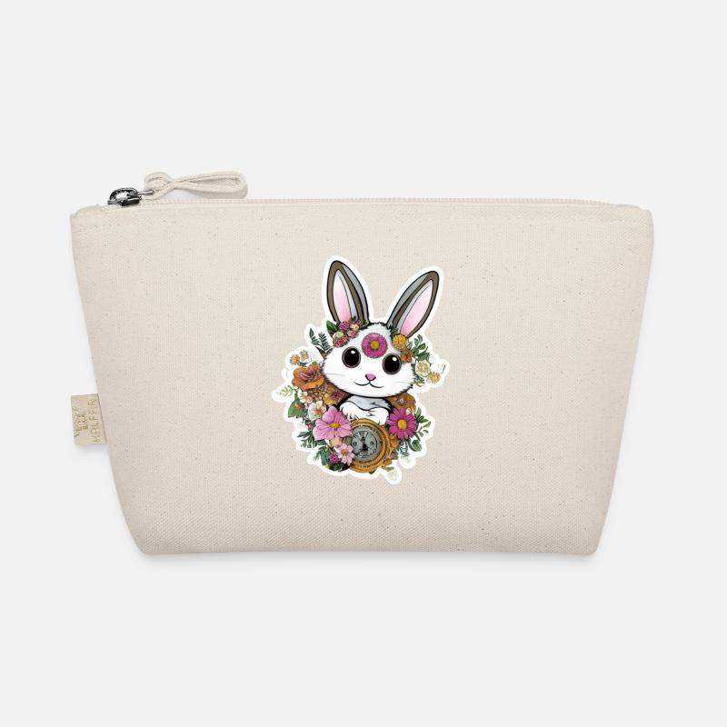 Süßer kleiner Osterhase Bio-Täschchen