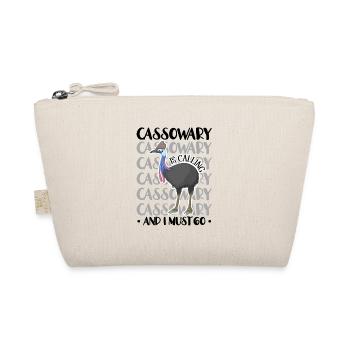 Cassowary Is Calling And I Must Go - Bio-Täschchen - Natur - Vorne