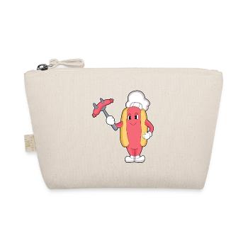 Hotdog Koch Grillgabel Kochen - Bio-Täschchen - Natur - Vorne