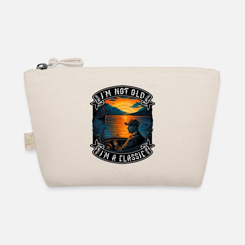 I m not old I m a classic boat lover Organic Pouch