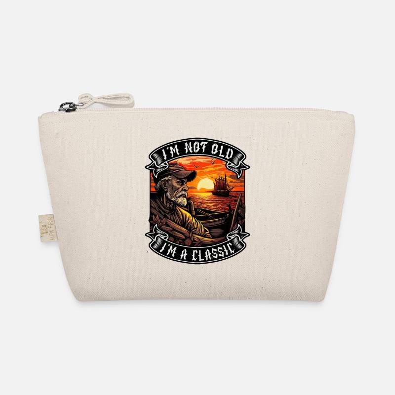 I m not old I m a classic boat lover Organic Pouch