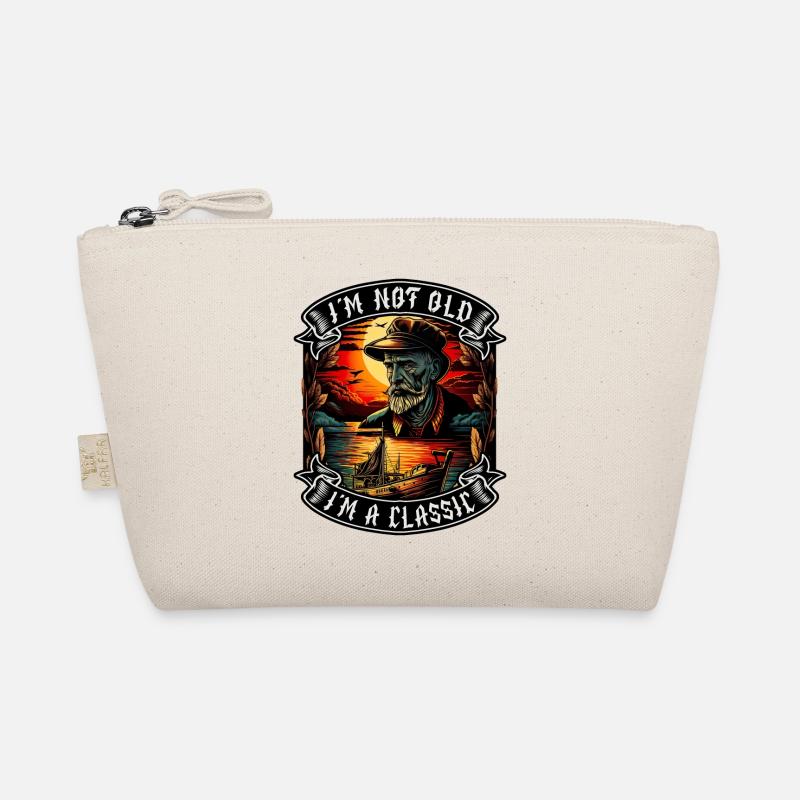 I m not old I m a classic boat lover Organic Pouch