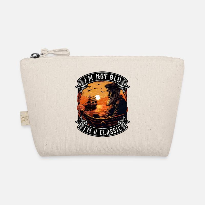 I m not old I m a classic boat lover Organic Pouch