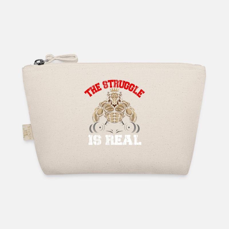 The struggle is real Organic Pouch