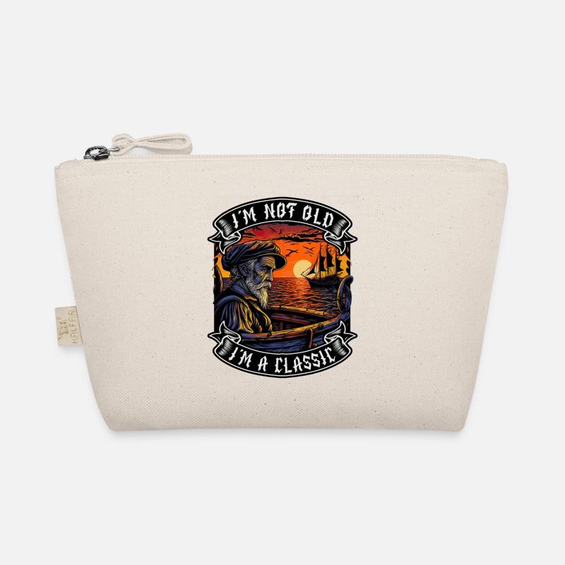 I m not old I m a classic boat lover Organic Pouch