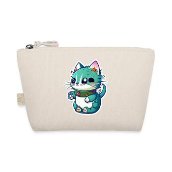 mignon petit chat kawaii - manga - Trousse biologique - nature - Devant