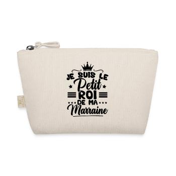 Je suis le petit roi de ma marraine - Trousse biologique - nature - Devant