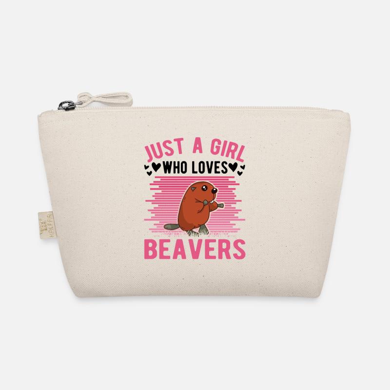 Biber Mädchen Biberdamm Bio-Täschchen