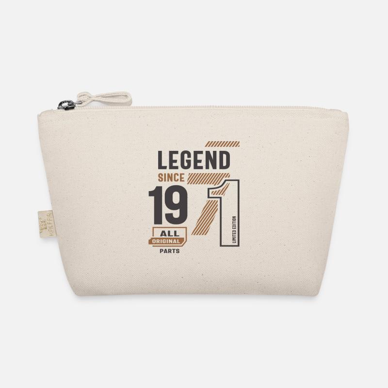 Legend Since 1971 52 birthday Organic Pouch