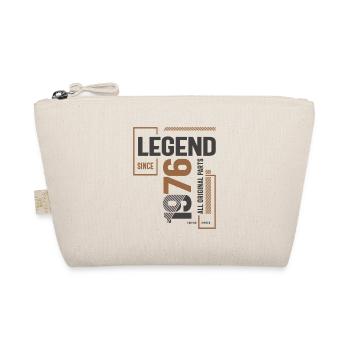 Legend Since 1976 47 birthday - Organic Pouch - nature - Front