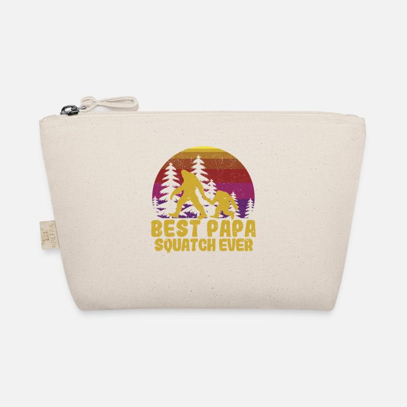 Bester Papa Squatch aller Zeiten Lustig Sasquatch Bio-Täschchen