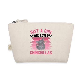 Juste une fille qui aime Chinchillas Mädchen - Trousse biologique - nature - Devant