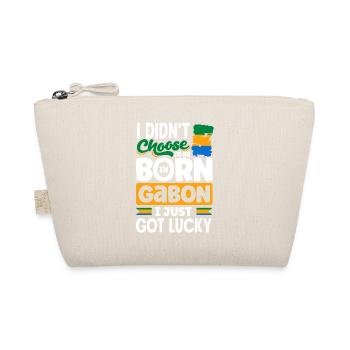 Gabonais Gabon Drapeau gabonais J’ai juste eu de la chance - Trousse biologique - nature - Devant