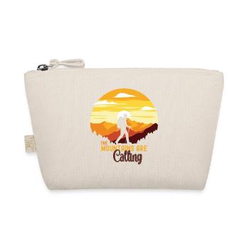 The Mountains Are Calling - Organic Pouch - nature - Front