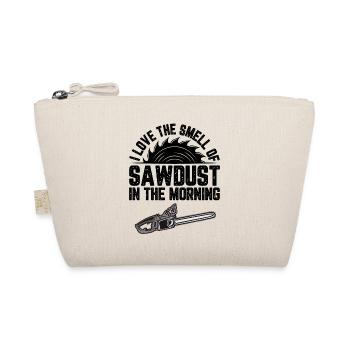 I Love the Smell of Sawdust funny Saw Quotes - Bio-Täschchen - Natur - Vorne
