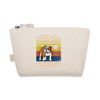 English bulldog - Organic Pouch - nature - Front