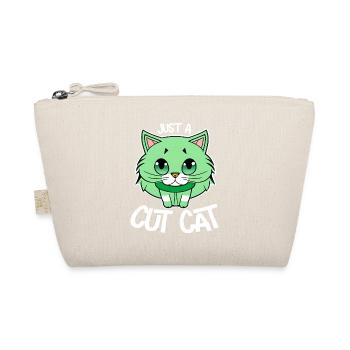 Just a cute little cat - Organic Pouch - nature - Front