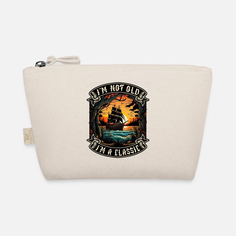 I m not old I m a classic boat lover Organic Pouch