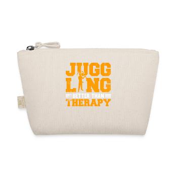 Juggling Better Than Therapy - Bio-Täschchen - Natur - Vorne