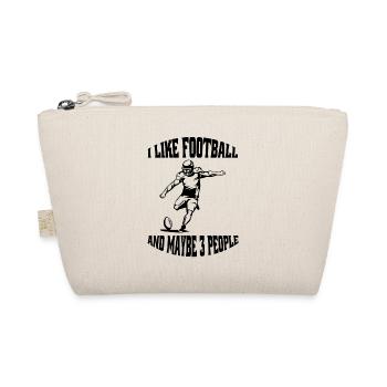 Footballspieler Footballtrainer American Football - Bio-Täschchen - Natur - Vorne