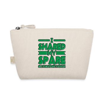 I Shared My Spare #livingkidneydonor 8 - Organic Pouch - nature - Front