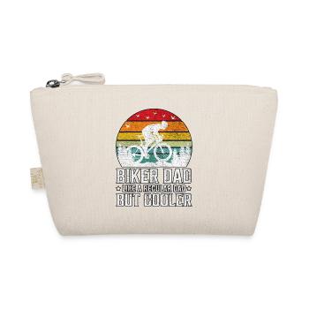 Mountain Biking Dad Like A Regular Dad But Cooler - Organic Pouch - nature - Front