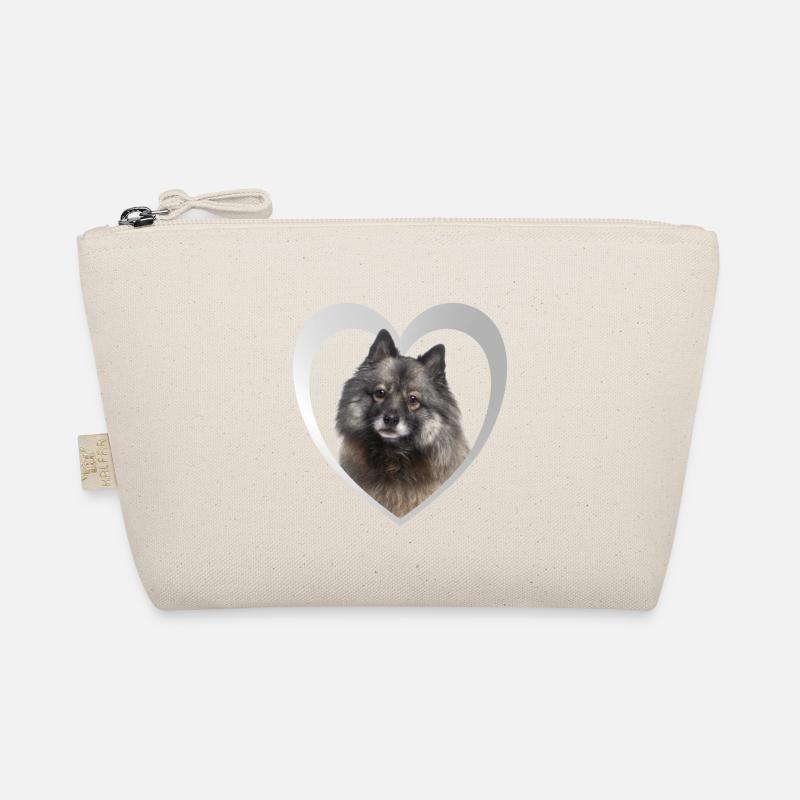 I Love Eurasier - Herz - Eurasier - Bio-Täschchen - Natur