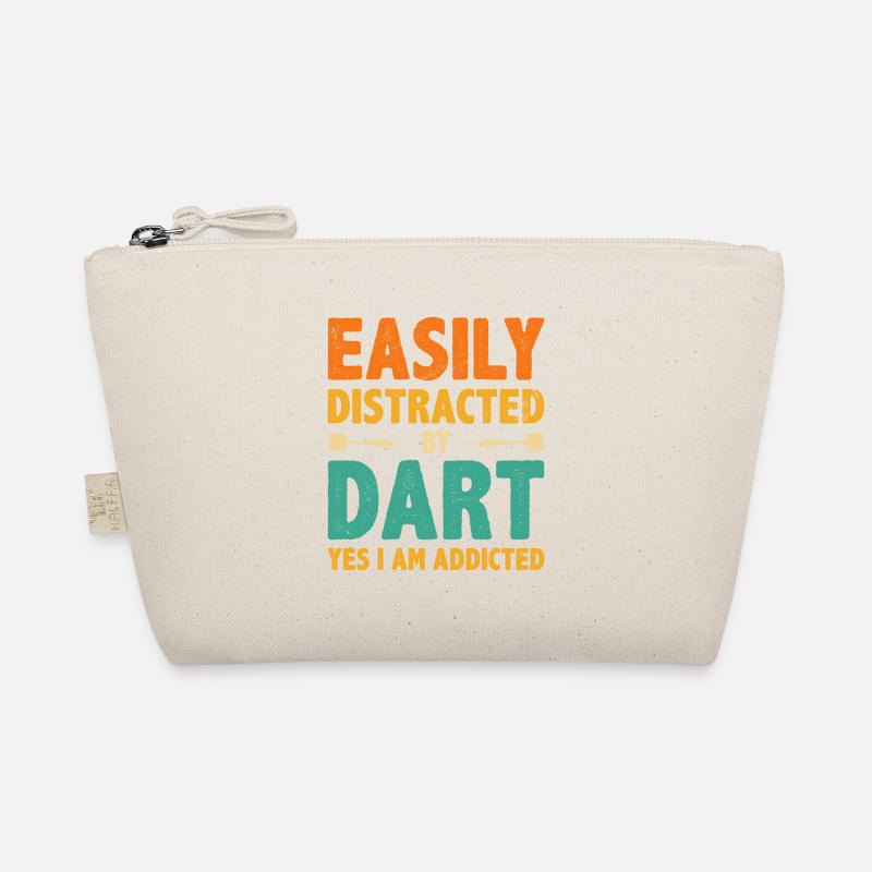 Easily Distracted By Dart Yes I'm Addicted Dart Pl Organic Pouch