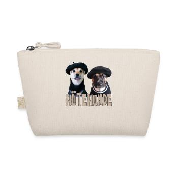 Hütehunde Hunde mit Hut Fun Lustiges Hundebesitzer - Bio-Täschchen - Natur - Vorne
