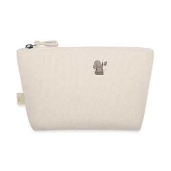 Squirrel Logo Emblem Fox Squirrel Grey Squirrel - Organic Pouch - nature - Front