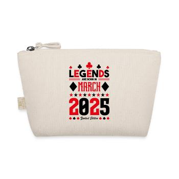 birthday gift March 2025. card games. - Organic Pouch - nature - Front