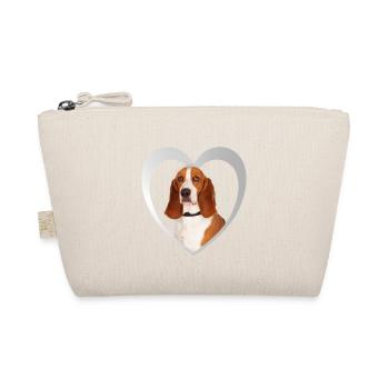 Basset Hound Herz - J’adore Basset Hound - Trousse biologique - nature - Devant